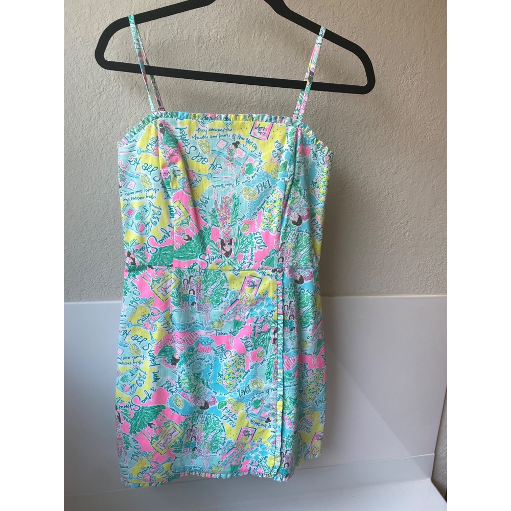 Lilly Pulitzer In the beginning romper size 2 VGUC
